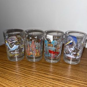 Vintage Walt Disney McDonald’s Collectible Glasses